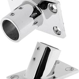 The Style Sutra 2 Pieces Stainless Steel Boat Deck Handrail Fitting Rectangle Base 22mm 7/8"|Motors | Parts & Accessories | Boat Parts |1 Piece 60 Degree Boat Hand Rail Fitting-31