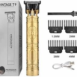 BM ELECTRONIC BME Buddha Hair Cutting Trimmer Vintage T9 professional Hair Cutting Trimmer inbuilt 800Ah Battery For Men (Pack Of 1)-45