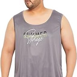 Plus Size Men's Regular Fit Printed Vest-image-28