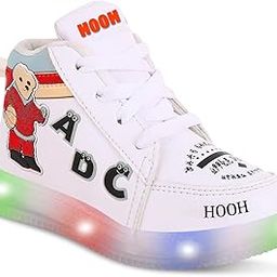 Hooh Kids Latest Fashionable LED Light Shoes for Baby Boys and Girls of Age 18 Months to 10 Years (Size Chart in Images)-image-99