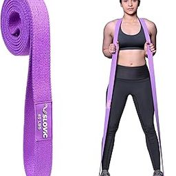 SLOVIC Long Fabric Resistance Bands [36 Kgs] Resistance Band for Pull up | Exercise Bands for Workout | Gym Equipment for Home Workout for Men & Women | Resistance Band Set for Thighs, Abs, Stretching-image-53