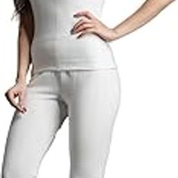 Premium Women's Thermal Warmer Spaghetti & Pyjama Set, Ultra Soft Winter Inner Wear Upper and Lower Thermal Set-image-28