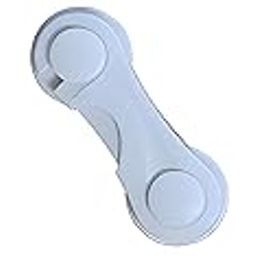 MAPPERZ Acrylonitrile Butadiene Styrene Cabinet Door Locks for Baby Safety Proofing, Door Locks with Adhesive, Childproof Door Latch for Protecting Kids Toddler and Infant, Pack of 3-24
