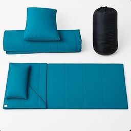 Mysa Sleep Travel Sleeping Bag | Sky Blue Lightweight Rectangular Sleep Bag for Travelling,Washable Personal Travel Bag for Airport, Trains, Tracking & Hotels – Stay Clean & Sleep Better Anywhere-image-83
