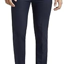 Men Slim Fit Checks Pattern Poly Viscose Blend Flat Front Formal Trouser-picture-0