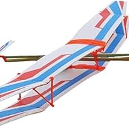 MERISHOPP® Assembly Airplane Launched Powered by Rubber Band White & Blue|Toys & Hobbies | Models & Kits | (Non-Military)|1 X Rubber Band Plane-image-83