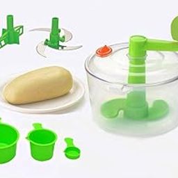APURK Atta Roti Maker for Home 3 In 1 Atta Non-Electric Dough Machine Kitchen Shoppers Ata_Maker Chakki Clearline Measuring Cups Set Bread Mixer May Vary Hand tool Multicolour (pack of 1)-17