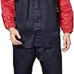 Men's Waterproof Raincoat Set with Hood | Lightweight Polyester Rain Suit | Full Sleeves Jacket & Pants | Windproof & Quick Dry | Ideal for Travel, Biking & Daily Use-49