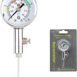 GISCO Ball Pressure Gauge Lightweight Mini Measuring for Football Rugby Volleyball Without Cover-image-5