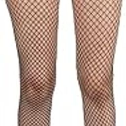 Women's Fishnet Pattern Mesh Pantyhose Stockings (N2S211_P, Black)-picture-0