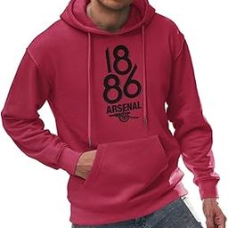 Arsenal Football Club 1886 Cannon Men's 100% Cotton Hoodie-image-41