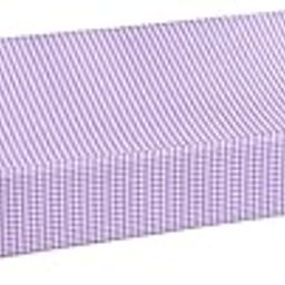 Glenna Jean Cottage Collection Sweet Pea Changing Pad Cover, Purple Gingham-picture-20