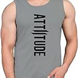Designer Men Vest Versatile Cotton Sando/Baniyan/Ganji for Boys - Perfect for Gym Workouts, Vacations, and Beaches (XL, Grey)-image-79