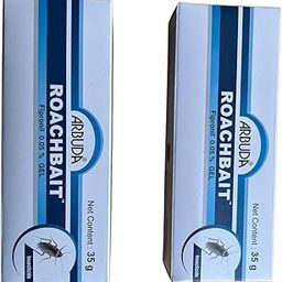 Arbuda Roachbait Cockroach Killer Gel - Fast-Acting Roach Bait for Indoor Use, Safe for Kids & Pets - Eliminates for Home, Kitchen, Cockroaches - Long-Lasting Protection - 35g Ge (PACK OF -2)-30