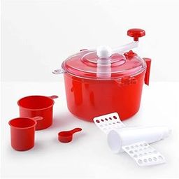 VIDORA Easy to Use Atta Dough Kneader Maker 2 in 1 Automatic Atta Roti Dough chakki Atta Maker Measuring Cups Set Bread Mixer for Home Kitchen-5