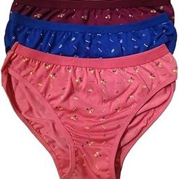 Women's Hipster Cotton Stretch Panties - Printed Underwear, Ultra-Soft Waist Elastic, Comfort - Combo Pack of 3 (Print and Color May Very)-picture-27