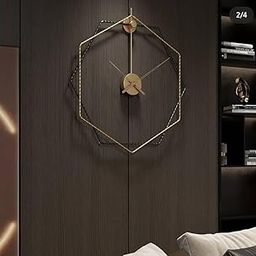 Designer Hexagon Wall Clock � Stylish Geometric Wall Clock for Living Room, Bedroom, Office D�cor-image-63