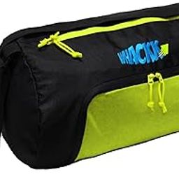 Whackk Track |Gym Bags |Fitness Bag|Sports Duffle|Multipurpose Carry Bag |Travel Duffel Bag|Adjustable Strap|Air Ventilated Pocket for Shoes|Unisex|Lightweight|Sports Kit|Kitbag|for Men Women (Green)-image-26