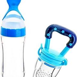 Manan Shopee Baby Food Fruit Nibbler | Baby Juice Nibbler | Pacifier | Infant Baby Teether | Food Feeder Feeder (Multicolor_14)-13