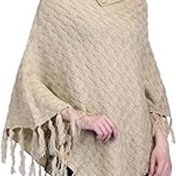 Women's Woolen Multicolor Winter wear Cardigans Shrug Poncho (Shrug1-64)-picture-41
