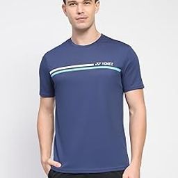 Junior Round Neck T-Shirt 2864JR |Badminton |Tennis |Squash| TruAir Lite | TrueBreeze Tech | Lightweight & Fast-Dry | Moisture Absorbing | Cool, Dry & Stylish-image-32