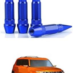 LOVMOTO 4PCS Spiked Shape Tire Valve Stem Caps, Aluminum Car Air Stem Cap, Universal Tire Valve Stem Covers for Cars, SUV, Trucks, Bikes, Motorcycles Comfortable with Car-lino-image-67