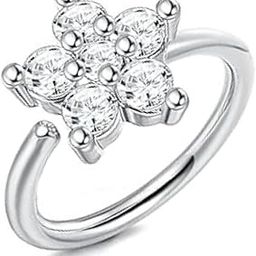 925 Silver Nose Pin for Women | 92.5 Sterling Silver & Stunning Shine | Lovely Gift for Women & Girls-picture-52