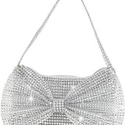 BNF®Women Evening Clutch Bag Female Underarm Bag for Weddings Commuting Birthday Silver|Clothing, Shoes & Accessories | Womens Handbags & Bags| Womens Handbags & Bags-image-31