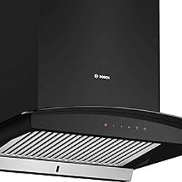 Bosch 60 cm Self Clean Technology glass Kitchen Chimney (HOOD DWHA68G60I, Oil collector Filter technology, Touch Control, Black) (DWHA68G60I)-image-64