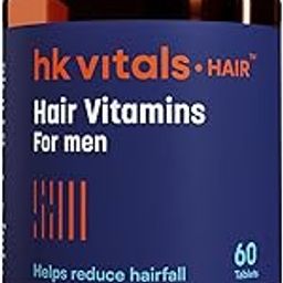 HealthKart hk vitals Hair Vitamin with DHT Blockers (60 Capsules) | Omega & Biotin, Supports Keratin Synthesis & Helps Reduce Hair Fall-10
