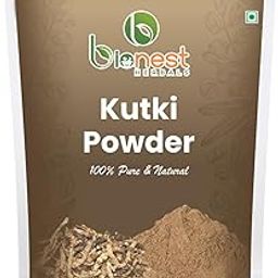 Bionest Herbals Kutki Powder - 400 gm | For Liver Support, Detoxification | Blood Sugar Management | 100% Pure & Natural-image-36