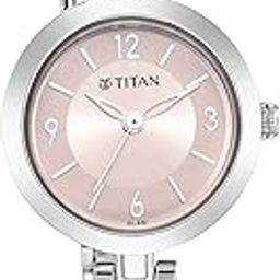 Lagan Pink Dial Analog Metal Strap Watch for Women-NS2598SM06/NT2598SM06-image-62