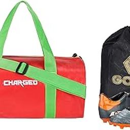 Sports Bag Adena Red with Gowin Football Shoe Ace Grey Orange Size-5-image-37