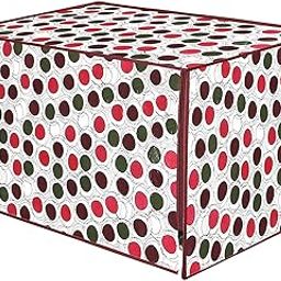 Homestic PVC Circle Design Microwave Oven Cover,23 LTR. (Multi)-HS43KUBMART26011-image-42