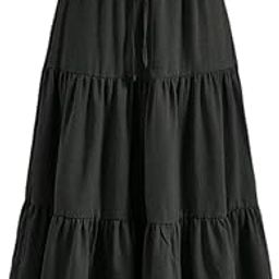 Mid Length Ruffle Skirt 580-image-20