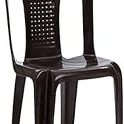 Durable and Comfortable Brown Plastic Chair | Lightweight, Ergonomic Design for Home, Office & Outdoor Use | Single Unit, Easy-to-Clean Seating-image-55