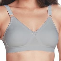 Full Front Coverage Cross Over Plus Size Bra-image-0