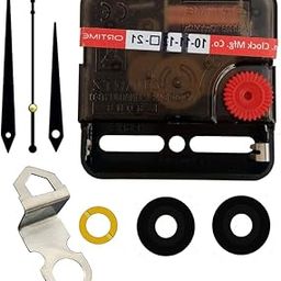 Quartz Clock Movement Mechanism with Hour, Minute, Second Hands and Mounting Hardware for DIY Clock Projects 1 Set-picture-12