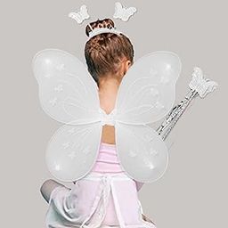 BabyMoon Butterfly Fairy Angel Costumes Baby Wings Photography Props - Set of 3-image-16