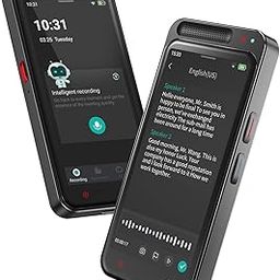 AI Voice Recorder with Playback, Digital Voice Recorder with AI Transcription, Summary, Translation, Full Touch Screen Recorder with 64GB, Audio Recorder Device for Meetings, Lectures, Interviews-28