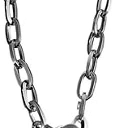 Anti Tarnish Stainless Steel Toggle Locket Neck Chain for Men | Stylish Pendant Necklace | Jewellery Accessories for Boys | Minimal Jewelry | Gifts for Boyfriend & Husband-15