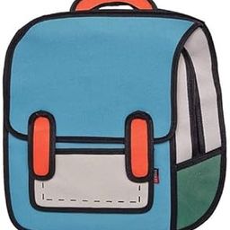 Jump Style 3D Backpack 16Inch 2D Drawing Anime Comic Cartoon Backpack | Jump Style Cartoon School Bags for boys and girls-image-39