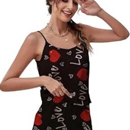Women’s Modal Night Suit Set | Sleeveless Spaghetti Top & Shorts Combo | Ultra-Soft & Stylish Printed Nightwear for Women & Girls-image-46