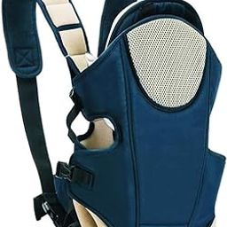 123 KIDS 4-in-1 Baby Carrier with Lumbar Support, Multiple Carrying Positions, Adjustable for Newborns to Toddlers for (2-4 Years) Soft, Durable & Designed for Parent & Baby Comfort (Blue+Cream)-image-93