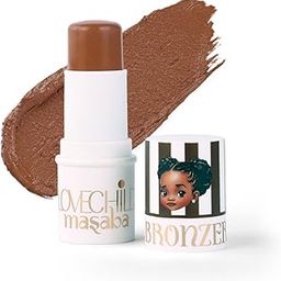 LoveChild Mini Masaba Bronzer Stick To Contour, Sculpt & Define, Smooth Glide Texture, Adjustable Coverage, Mattifying, Easy Application, BurPee (Coffee Brown) 7.5g, For All Indian Skin Tones-11