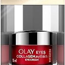 olay eye cream | Reduces Dark Circle, Wrinkles and Puffiness | With Peptides and Niacinamide | Normal, Oily, Dry & Combination Skin l Paraben & Sulphate free | 15ml (Collagen Peptide 24)-16