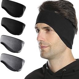 Tutuko Fleece Ear Muffs Cover, Multifunctional 2-1 Winter Ear Warmers Sports Headbands for Men Women, Warm Headwear for Cycling Skiing Workout Yoga Running-image-93