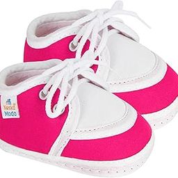 12 To 18 Months Baby Boys & Girls Cotton Lace Baby Booties-image-14