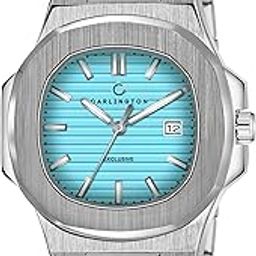 Stainless Steel Analog Wrist Watches for Men-Ct 8822-image-89