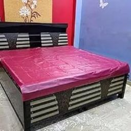 Best Handloom Store Baby Plastic Sheet/Mattress Protector Sheet,Waterproof Bedsheet (6 Ft x 6.5 Ft) Plastic/PVC Colour:- Maroon-image-95